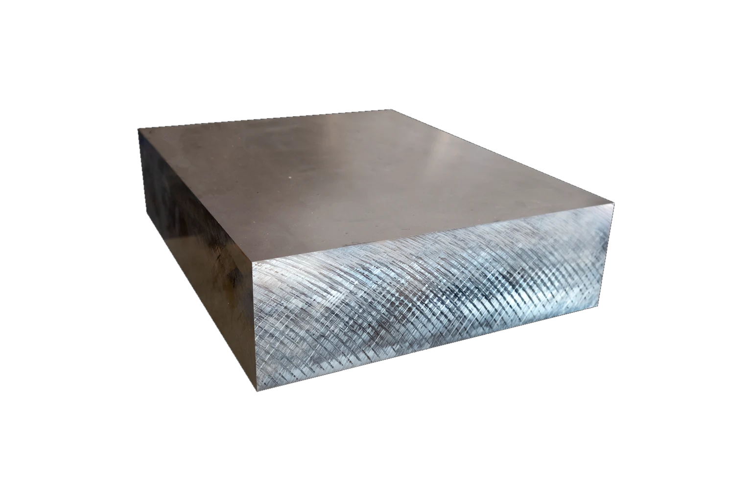 7075 aluminum plate, saw cut to size
